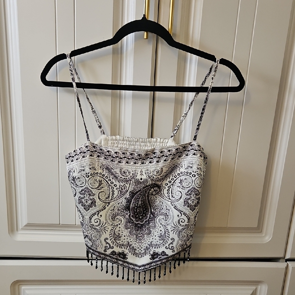 Western Bandana Print Women's Top